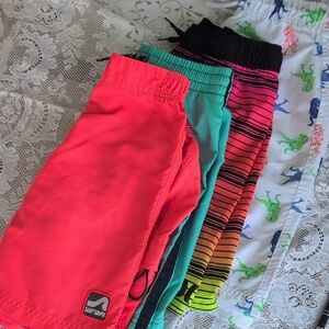 Kids Colorful Shorts Set